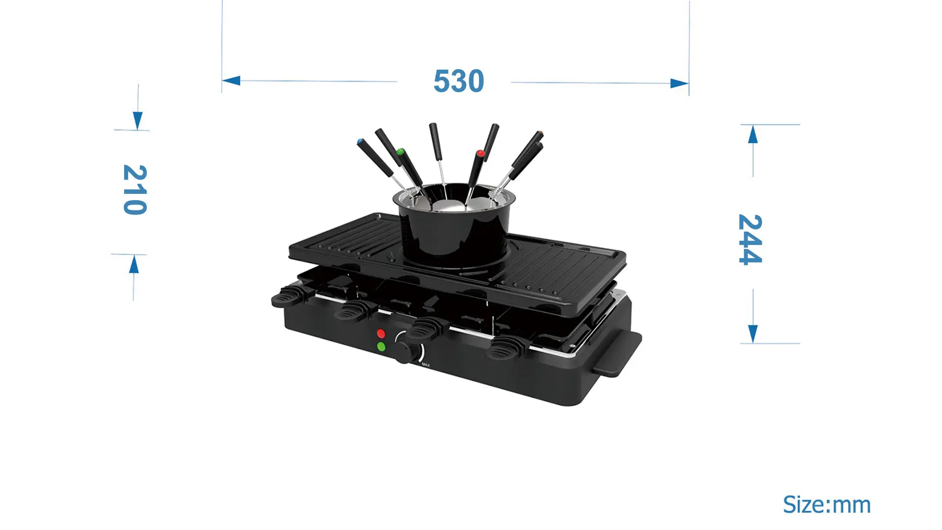 Bulk Production Countertop Grill Price List 3