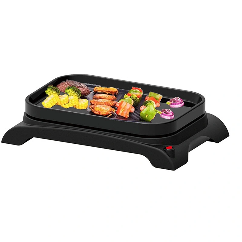 KINBO KB 8003 Gril de table avec plaque profonde pour usage intérieur 1
