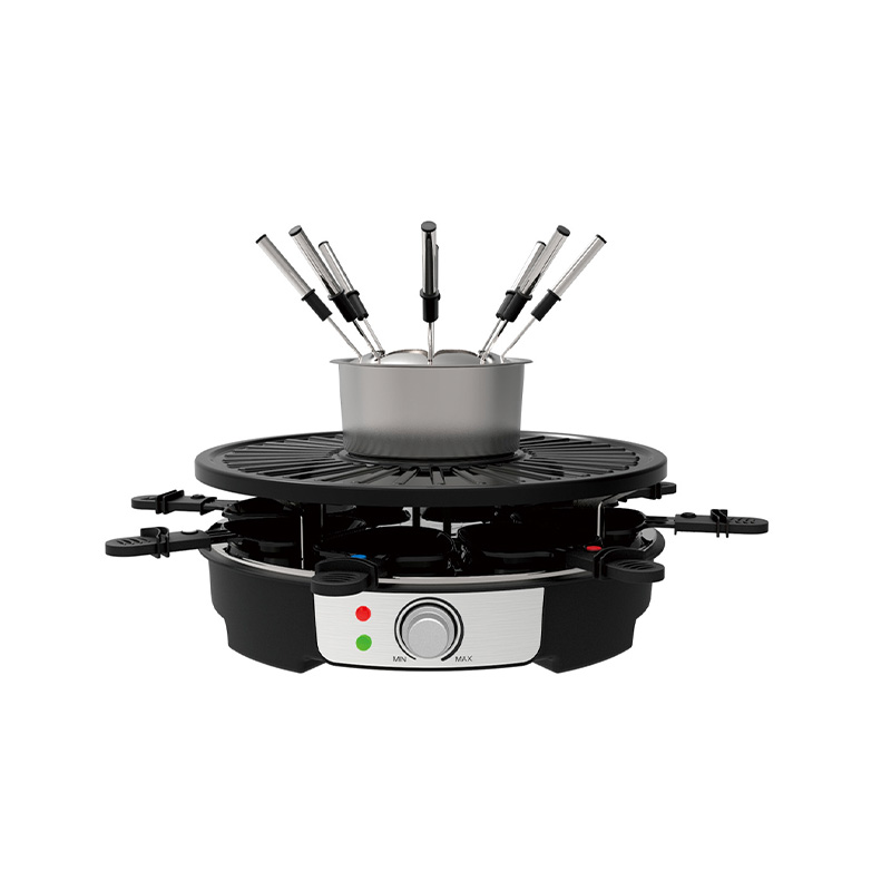 KINBO KB-8018-F Elektrischer Pfannkuchenmacher mit Fondue 2