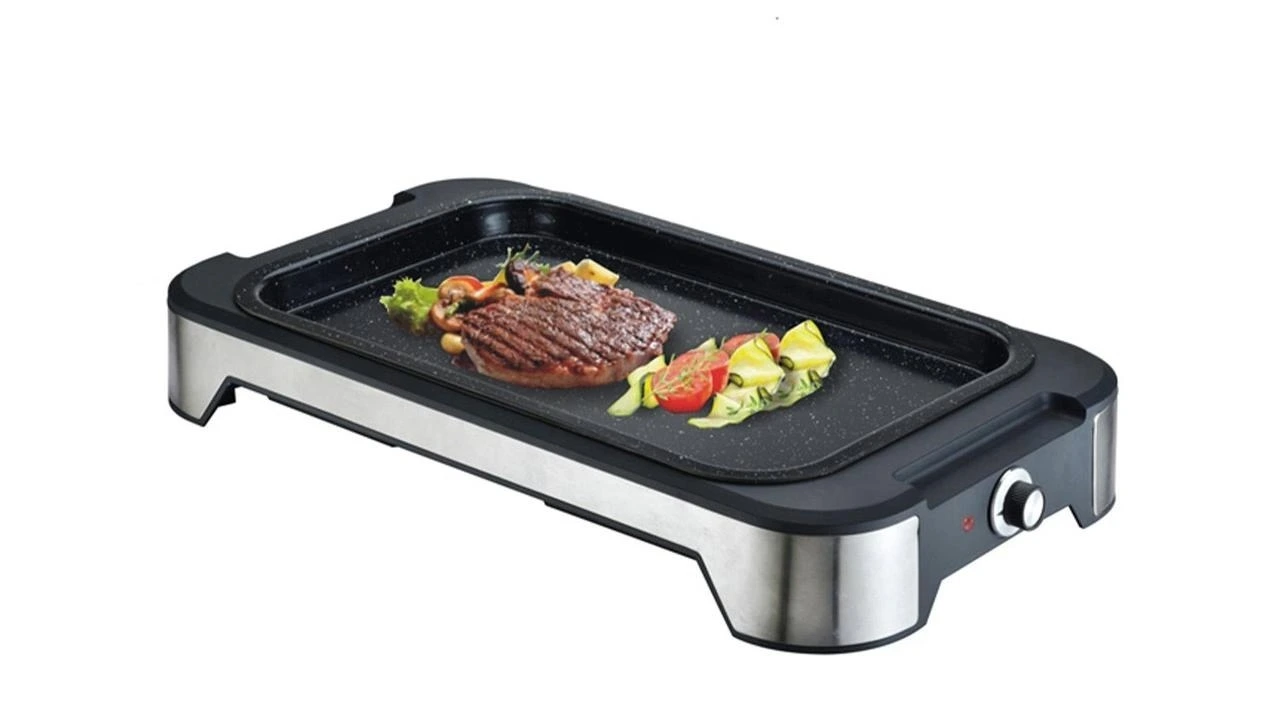 KINBO KB-8001 Tischgrill mit tiefem Grill für den Innenbereich 1