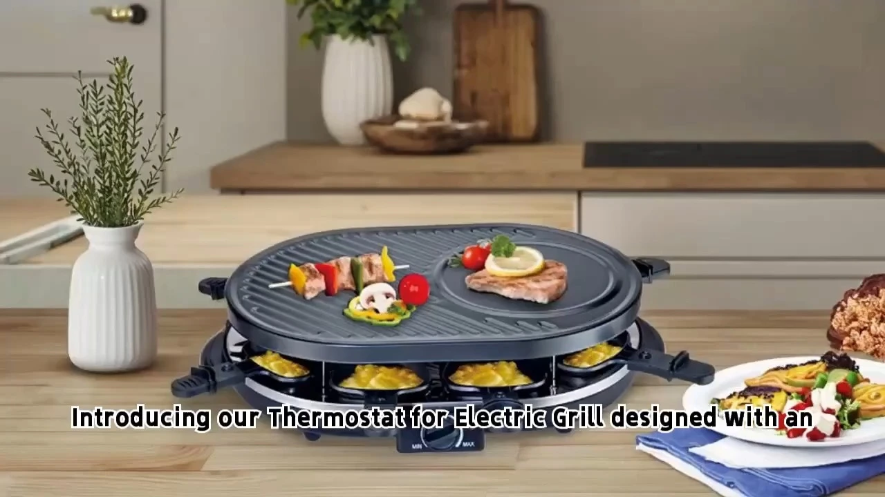 KINBO KB-8010 Tischgrill mit abnehmbarer Grillplatte aus Stahl 1