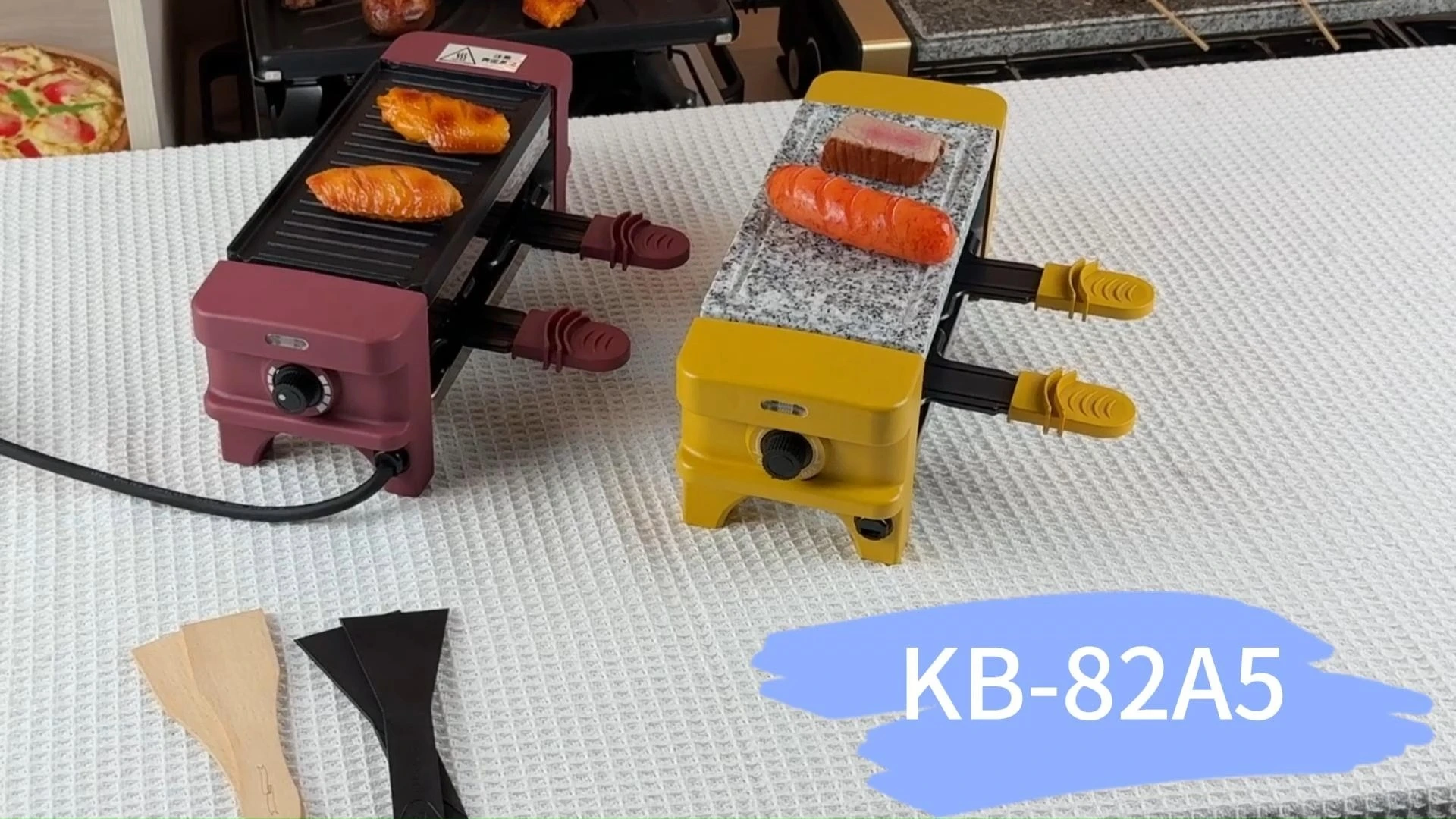 KINBO KB-82A5 Tischgrill mit Thermostatsteuerung Indoor-Grill 1