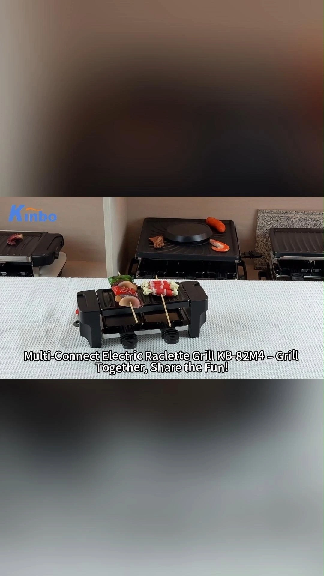 Electric Raclette Grill KB-82M6 （2 Person Grill） 1