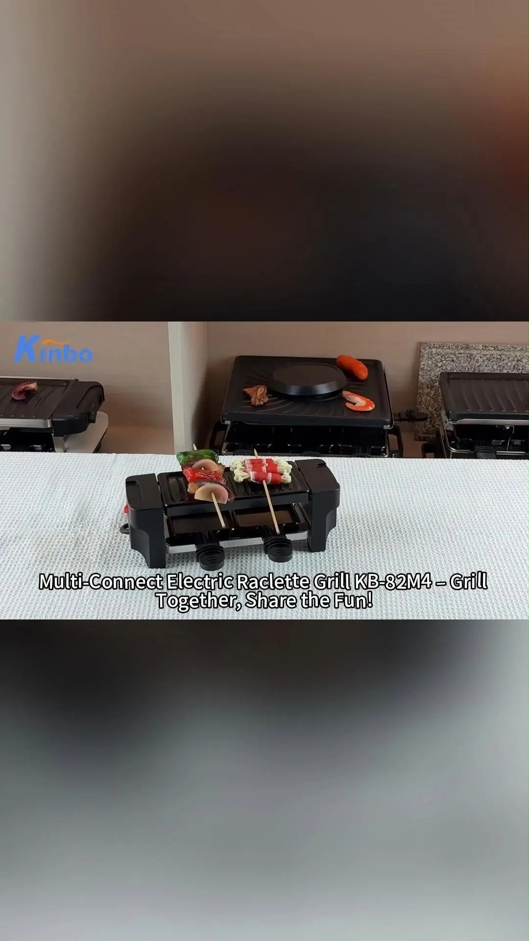 Kinbo Round Raclette Grill KB-82M6 From China 1