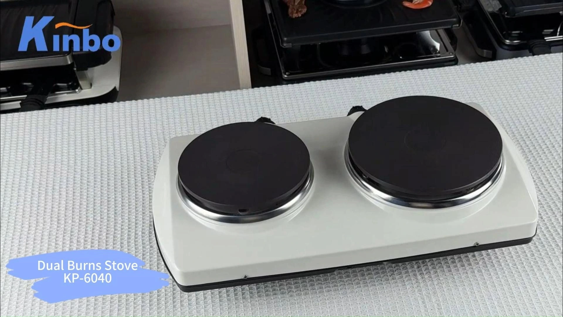 اللوحة الساخنة الكهربائية KP-6040 لوحة ساخنة مزدوجة 1