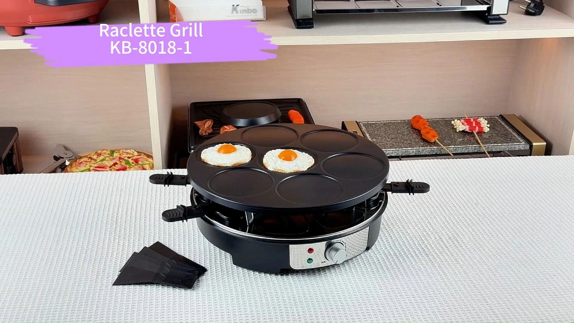 Piastra elettrica per pancake KB-8018-1 1