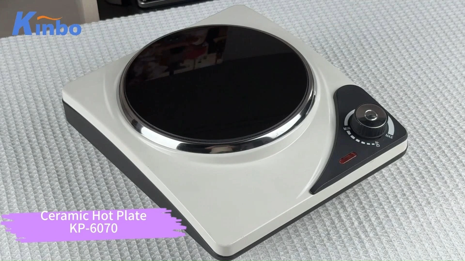 KINBO Indoor Hot Plate Single Burn KP-6070 1