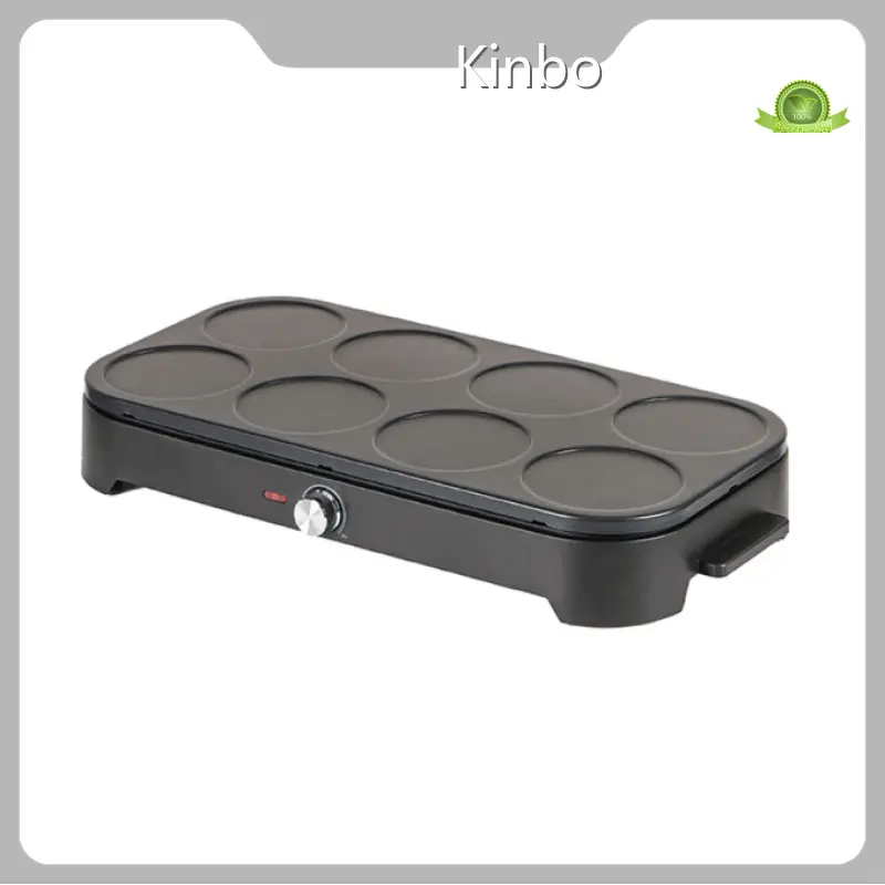 Industrial Crepe Maker Machine KB-8016 （8 Pans） Electric Pancake Maker Wholesale - Kinbo 1