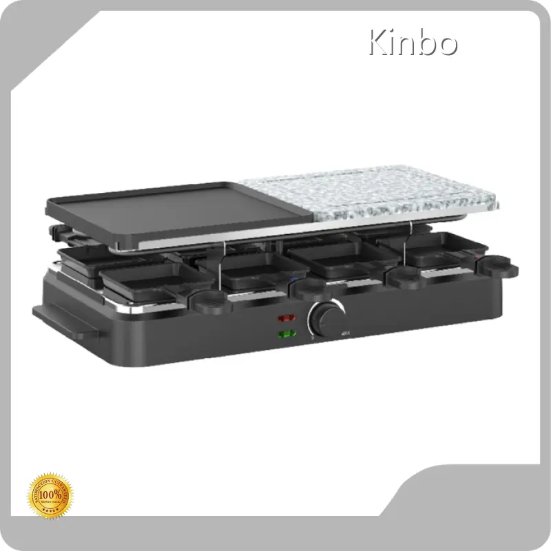 8 Person Raclette Grill KB-88Q10 Electric Raclette Grills Wholesale - Kinbo 1