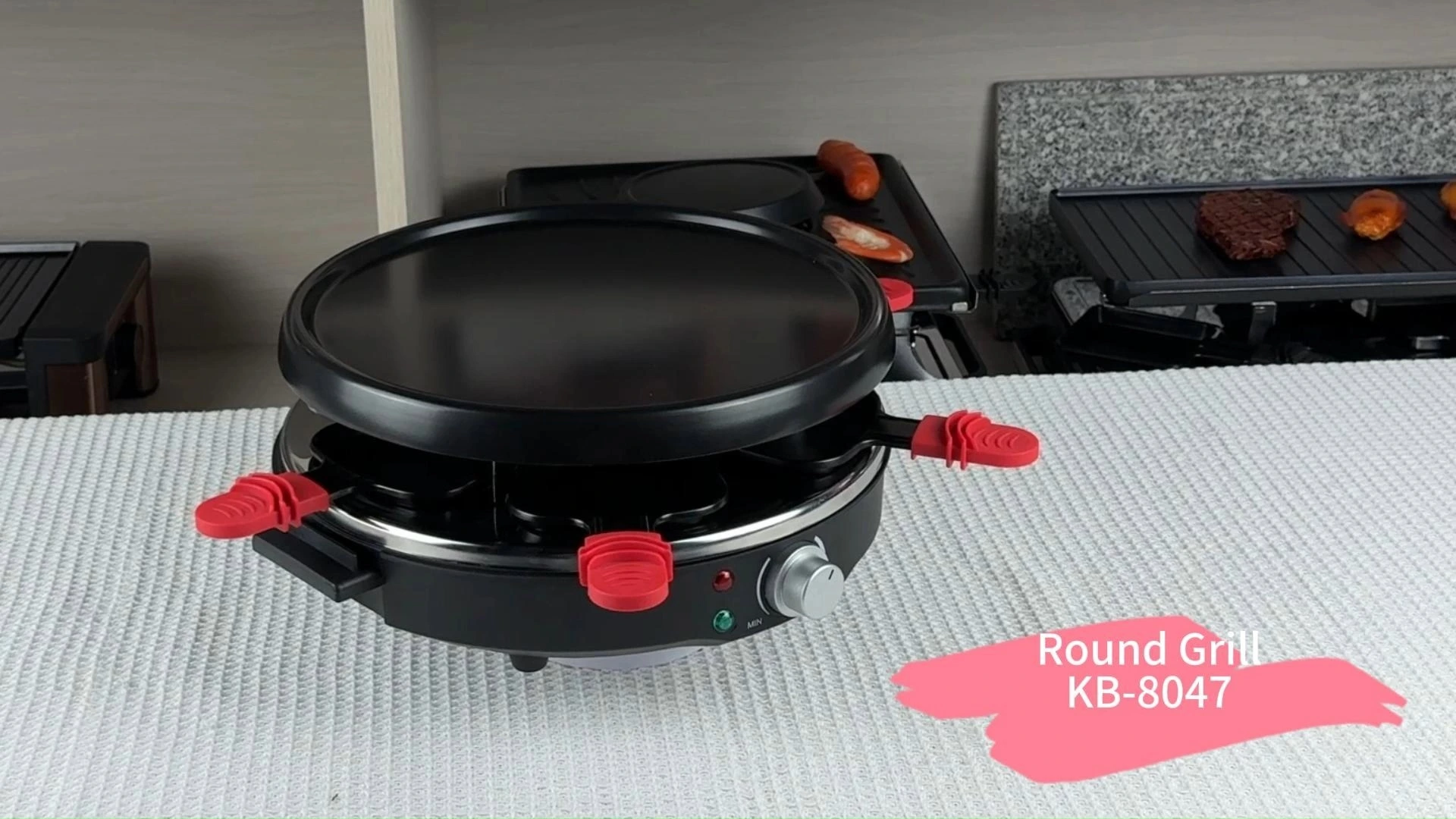 Indoor Raclette Grill KB-8047, 800W 1