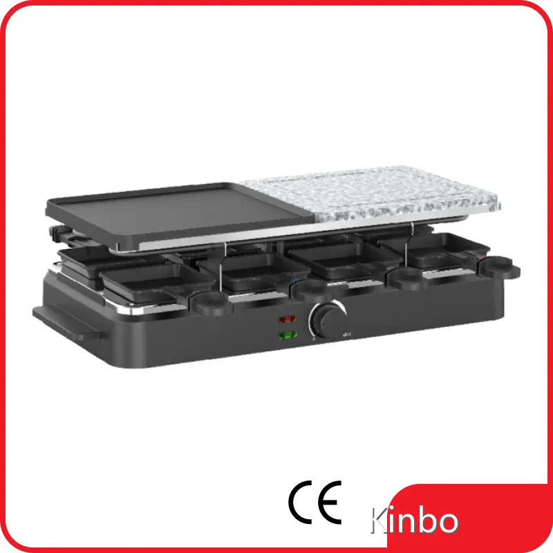 Raclette électrique KB-88Q10, appareil électroménager de cuisine en gros - Kinbo 1