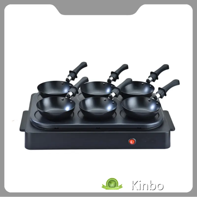 Gaufrier électrique professionnel en fonte KB-8022W, appareil de cuisine en gros - Kinbo 1