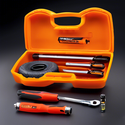 Professional Tire Repair Kit - Industrial-Grade Tools with Tire Sealant for Instant Repairs 2