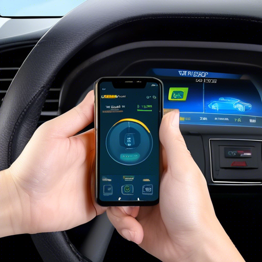 Bluetooth OBD2 Car Diagnostic Tool - Wireless Code Reader with Smartphone Compatibility and Real-Time Monitoring 2