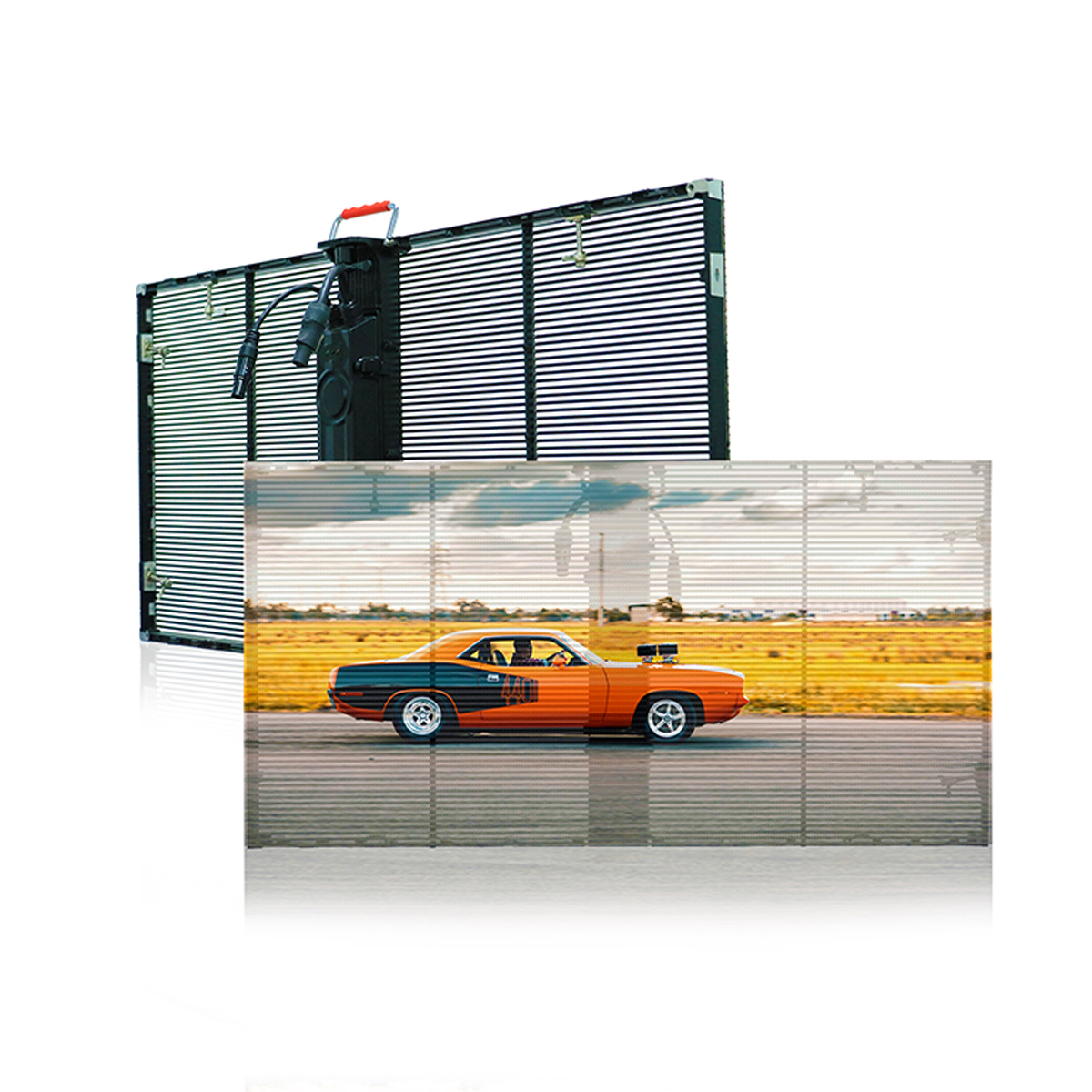 Pabrik layar LED semi-transparan khusus | LIGHTALL 9