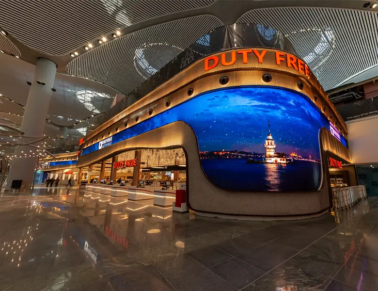 Layar LED Melengkung: Kecepatan Refresh Tinggi, Tahan Air 7