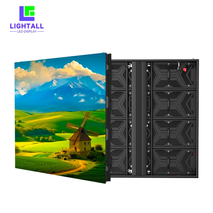 New Arrival  Quality High Definition Full Color Outdoor Waterproof Ip65 LED Screen Manufacturer | LIGHTALL 1