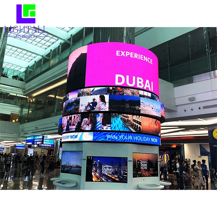 Pantalla LED curva con alta frecuencia de actualización &lt;000000&gt; Paneles ligeros 2