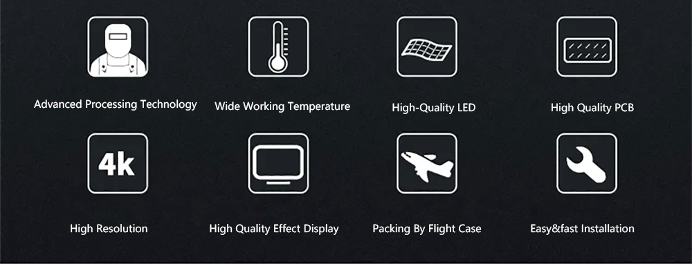 Layar LED 3D Seri HXTECH XR - Performa Tinggi, Dapat Disesuaikan 8