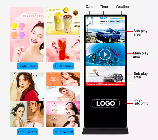 Custom digital advertising kiosk inquire now Manufacturer | LIGHTALL 8