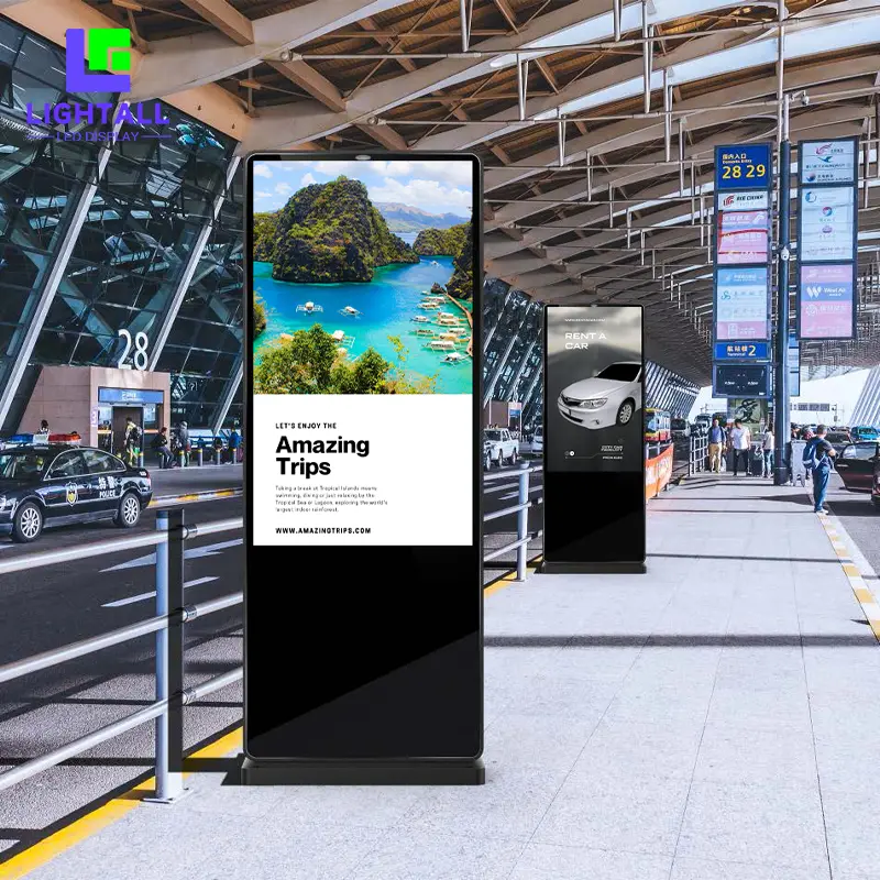 LIGHTALL | leading touch screen kiosk stands one stop solution 6