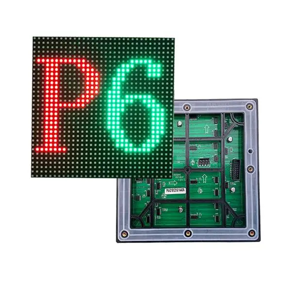  Modul Tampilan LED P6 Luar Ruangan Terbaik 192x192mm Panel Iklan Layar LED - LIGHTALL