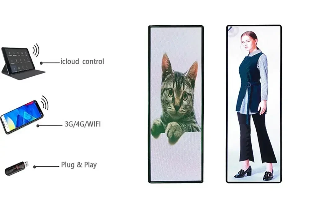 Hersteller von kundenspezifischen intelligenten LED-Posterdisplays | LIGHTALL 3