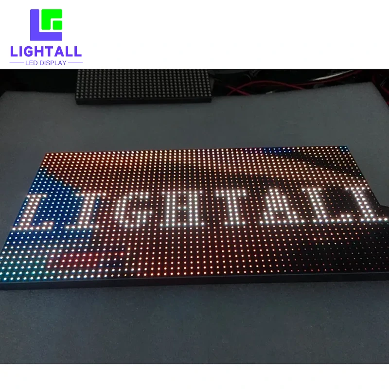 Modul Tampilan LED Terbaik 256*128mm 64*32 Titik P4 Luar Ruangan 1/8 Pemindaian SMD2525 LED Kecerahan Tinggi - LIGHTALL 1