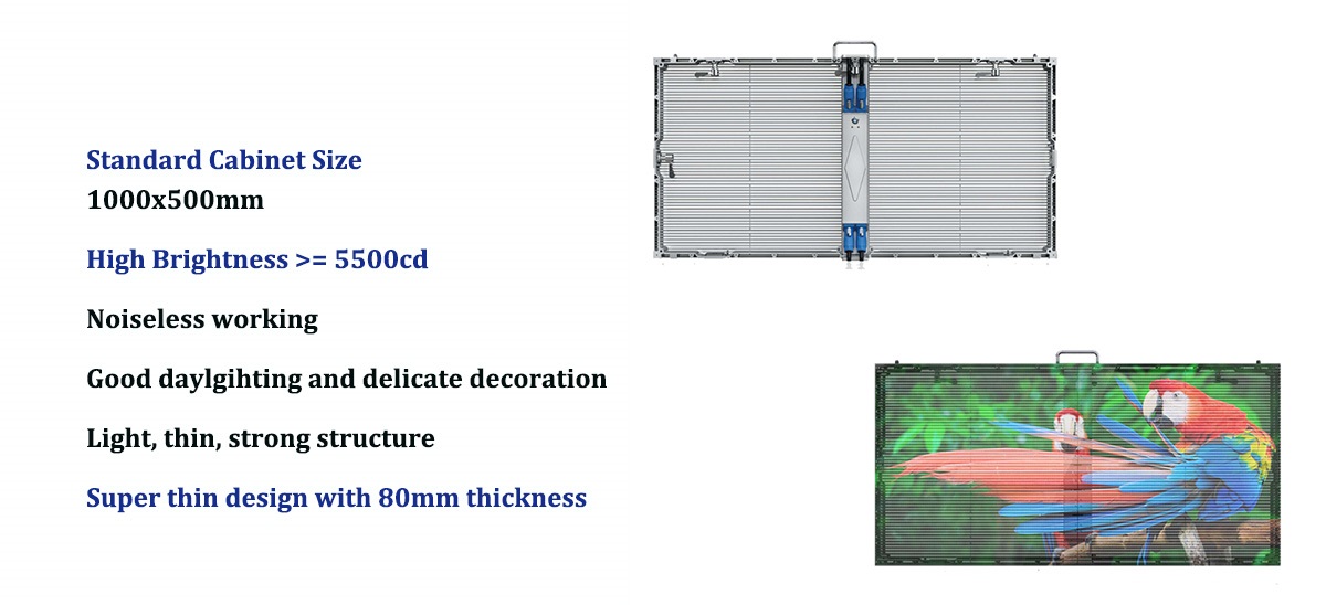 Lightall Rental LED Display 500x500mm Series