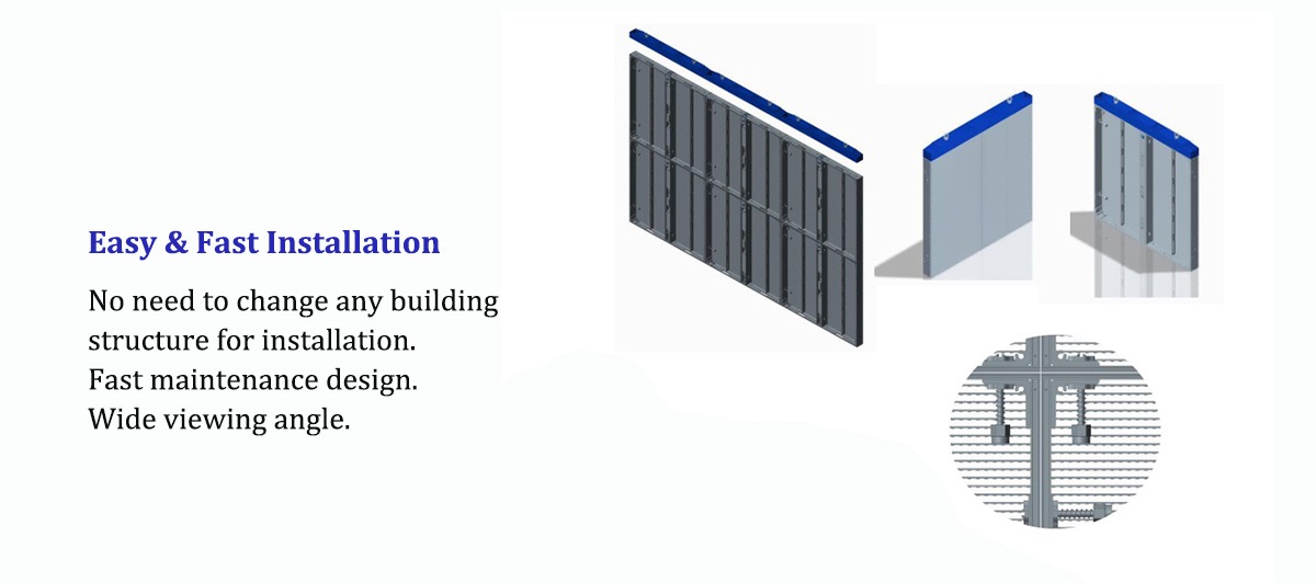 Lightall Rental LED Display 500x500mm Series