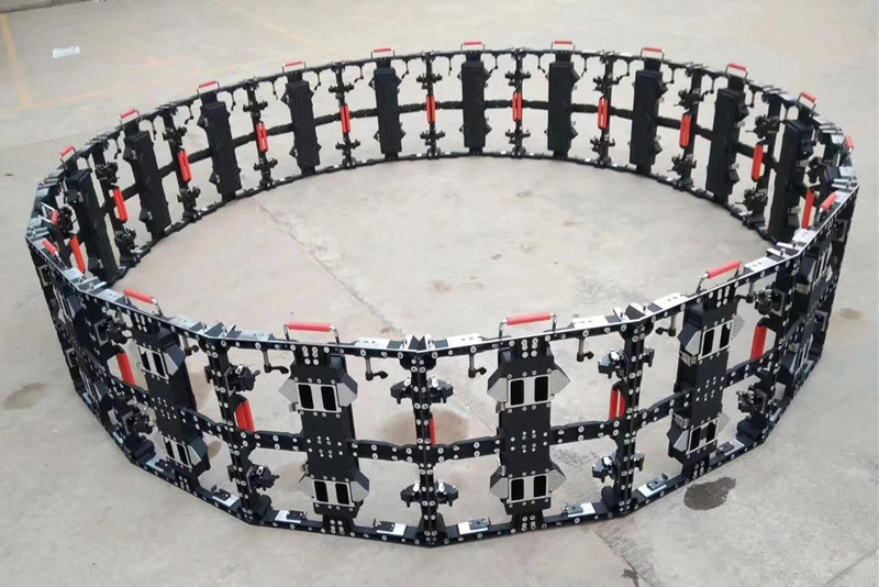 照明 - ホットセールカーブドLEDディスプレイスクリーンP3 P4 P5 P6 P8 P10屋内屋外LEDディスプレイパネル曲線LEDディスプレイ 16