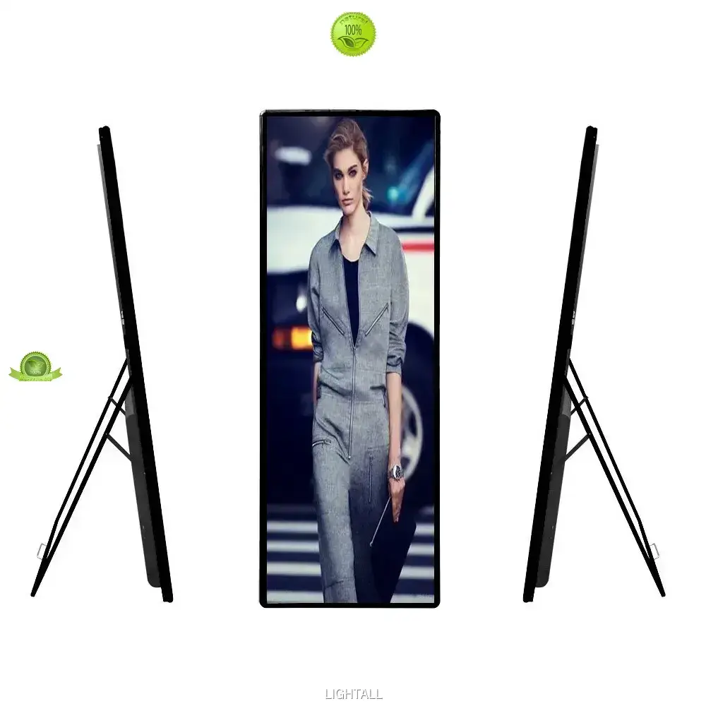 LIGHTALL | poster display a led popolare richiedi informazioni ora 1
