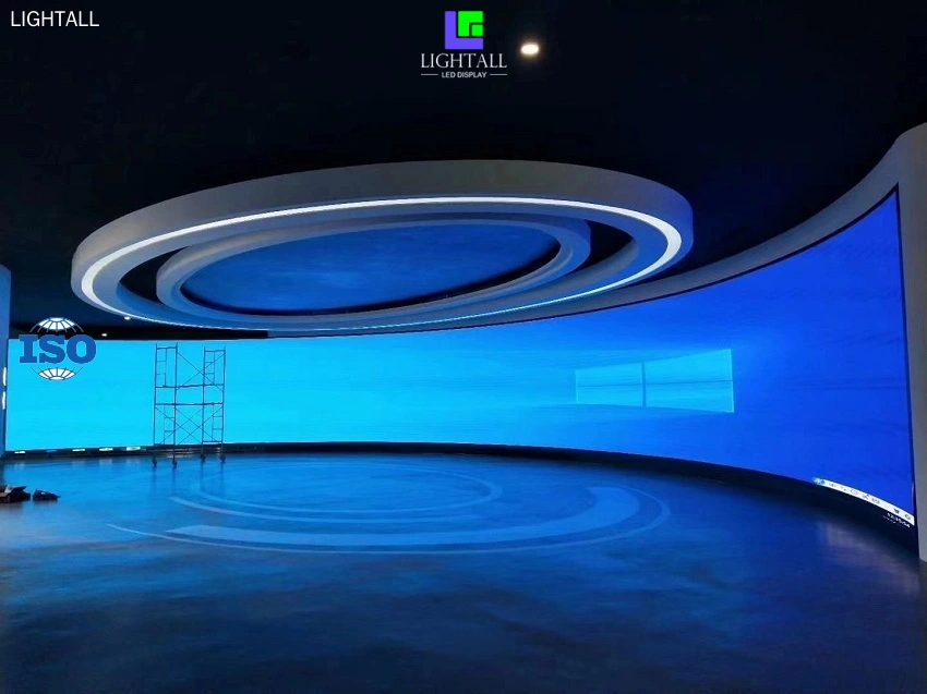 Pantalla LED curva con alta frecuencia de actualización &lt;000000&gt; Paneles ligeros 1