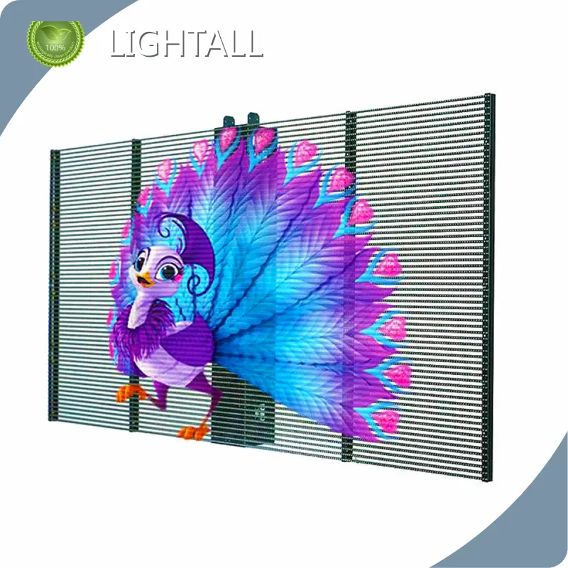 LIGHTALL Transparent Glass Led Display Price List 1