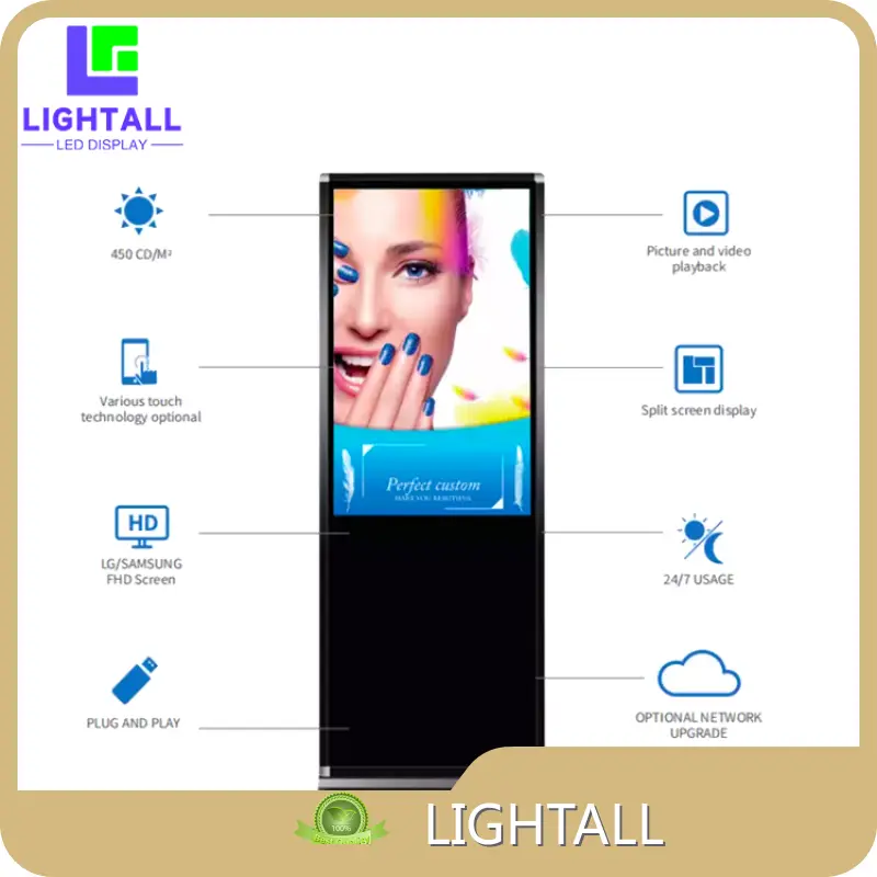 LIGHTALL Touch Screen Kiosk Price List 1