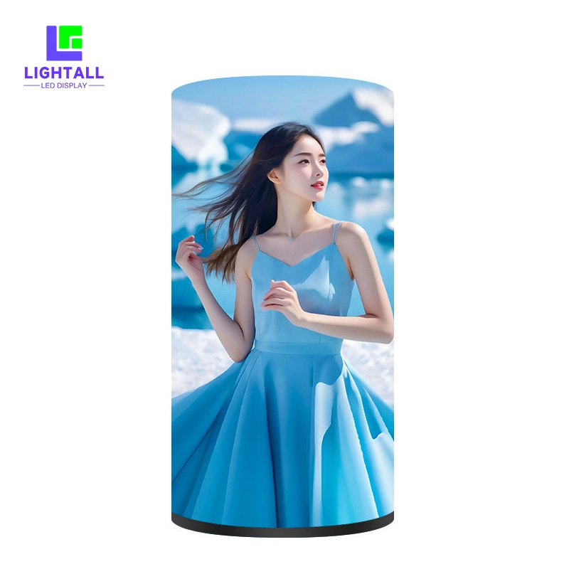 Tela LED cilíndrica 1