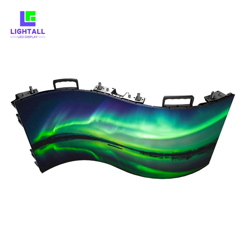 Customized P3.91 P4 P4.81 Curved LED Screen 1