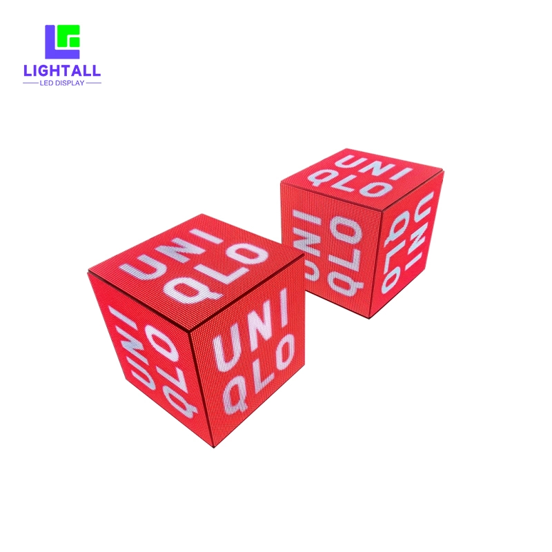 Indoor LED Cubes Display 1