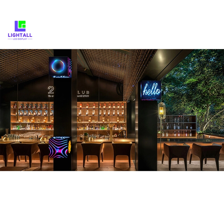 Indoor LED Cubes Display 1