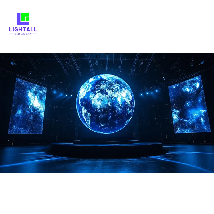 Персонализиран диаметър 0,3 м 0,4 м 0,5 м1 м1,5 м2 м Висококачествен 360° креативен сферичен LED дисплей 1