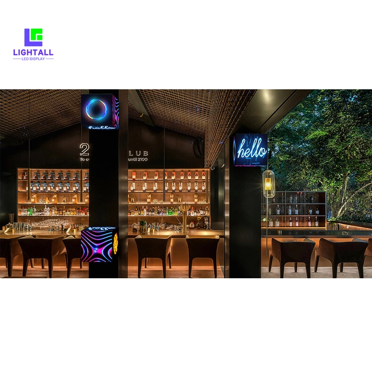 고해상도 LED 포토 큐브 스크린 디스플레이 P3.91 유연한 원활한 LED 스크린 벽 가격 전자 간판 게임 장비 1