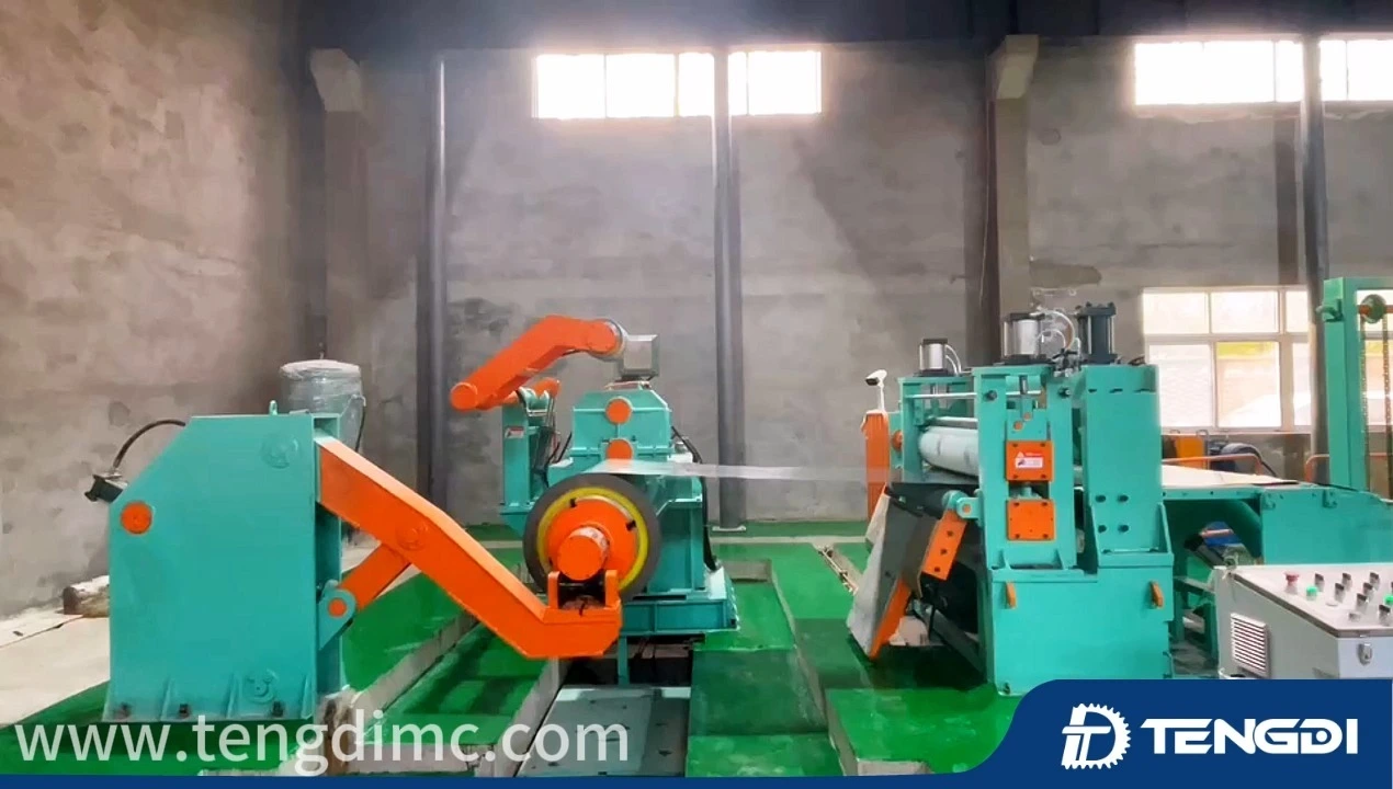 0.2-3.0*1350mm High Precision Steel Coil Slitting Line 1