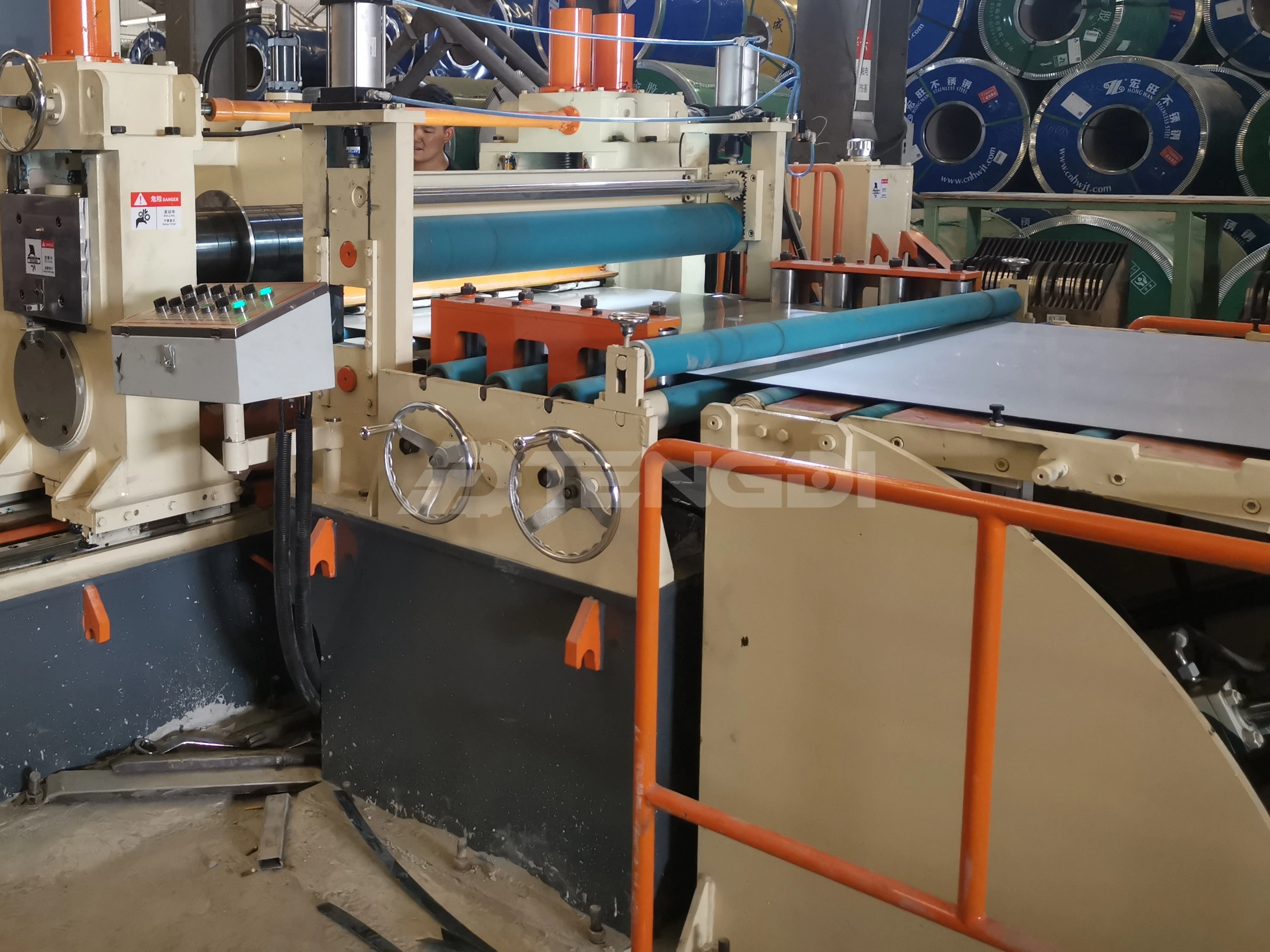 0.3-3.0*1650mm Cut to Length Coil Line 1