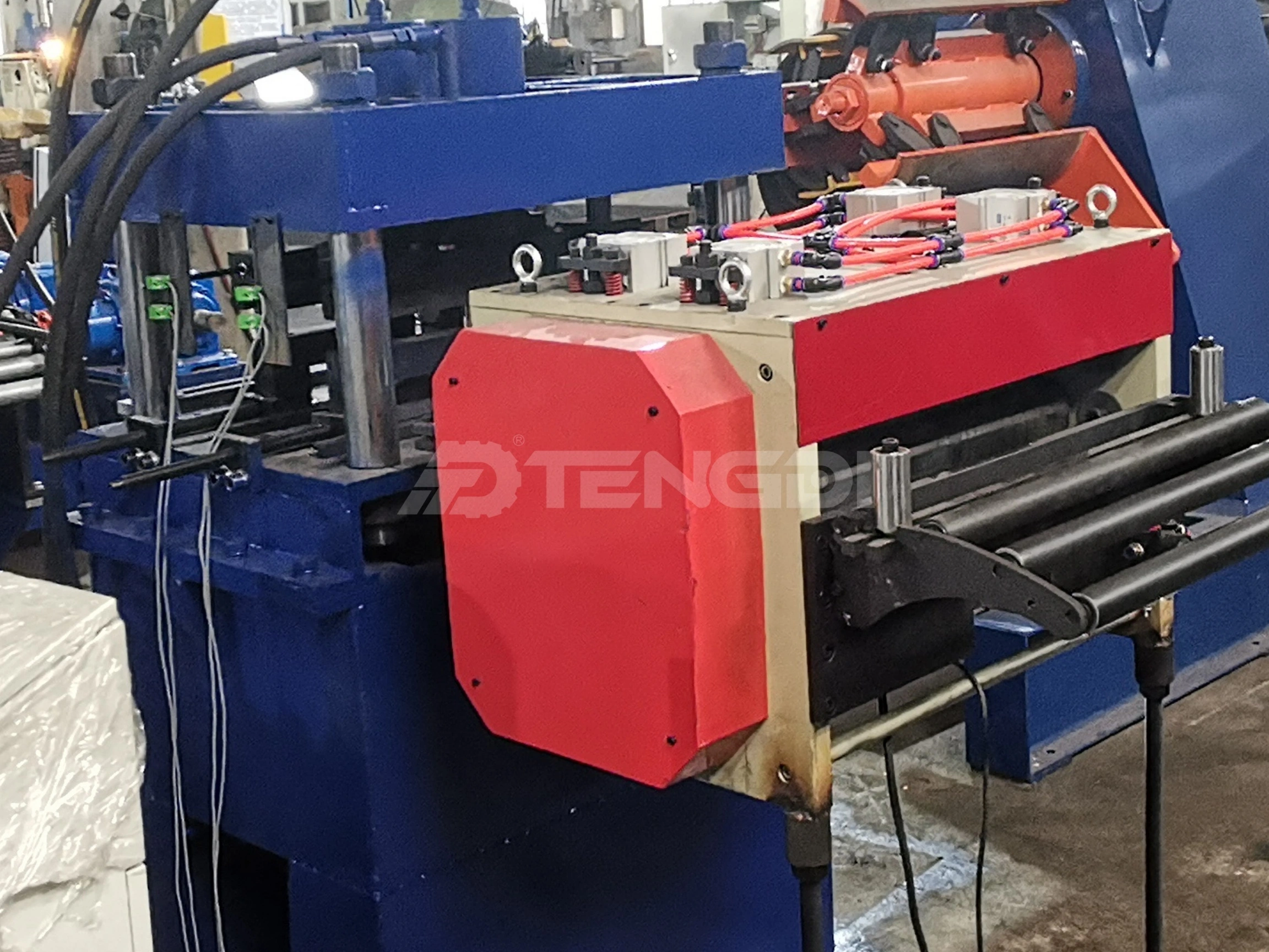 Galvanized Cold Formed Section Steel Structural Z Purlin Profile Cold Roll Forming Machine 1