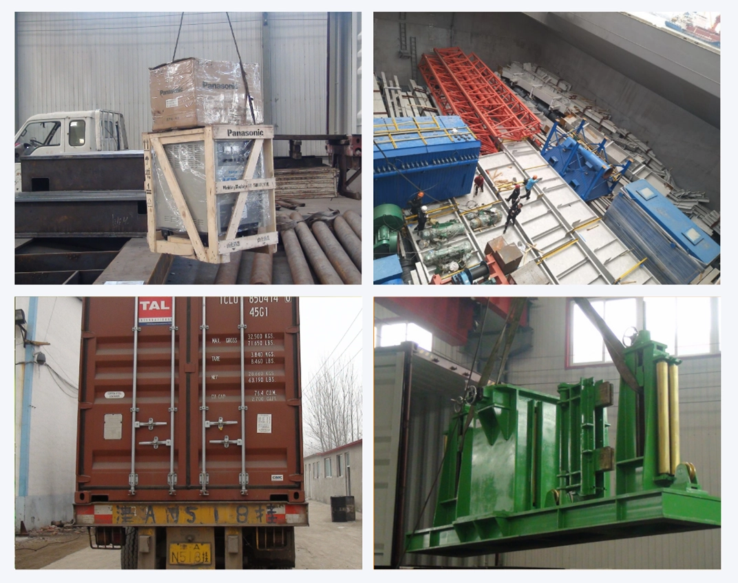 Packaging and delivery pipe straightening machine
