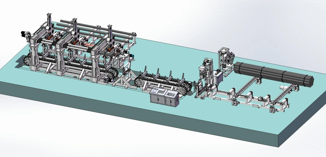 high speed pipe packing machine