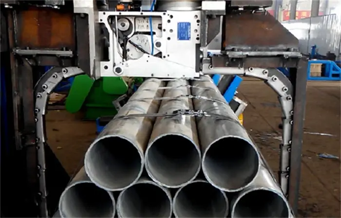 Steel Pipe Packing Machine by TENGDI 3