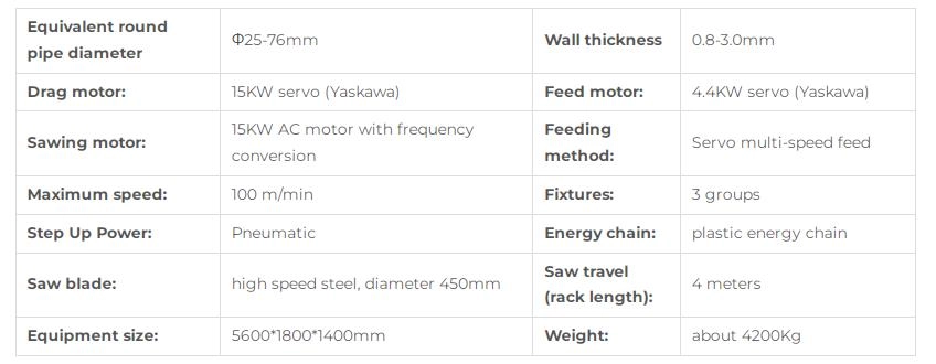 high quality flying cut off saw