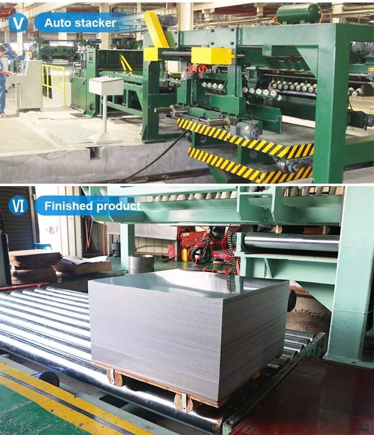 cut to length coil line