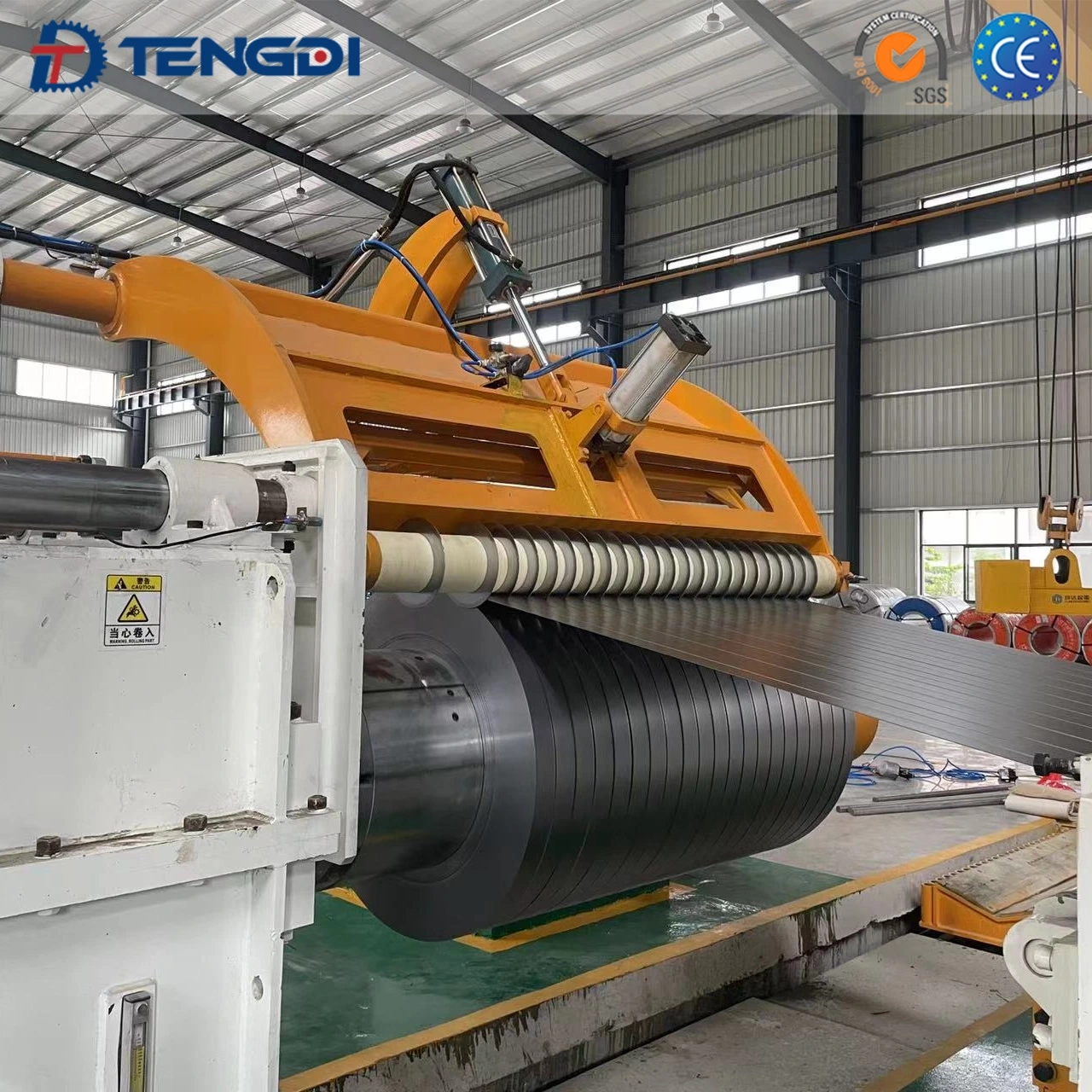  0.3-3.0*1650mm High Precision Steel Coil Slitting Line 1